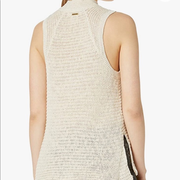 Billabong Cross My Heart Sleeveless Sweater Size Large - Picture 3 of 9